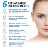 ssss  Blackhead Remover Nose T Zone Pore Vacuum Acne Pimple Removal Vacuum Suction Tool Facial Diamond Dermabrasion Machine Face Clean