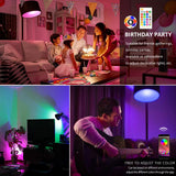 Bluetooth 4.0 Dimmable LED Bulb RGB 15W AC85-260V  Wireless Magic LED lamp Stage light Music Smart Life Home Lighting E27-E14 - app80