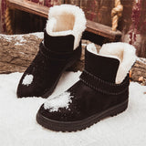 Bota Feminina Women Winter Boots ladies Ankle Boots For Women Winter Shoes women snow boots black botas mujer Plus Size 35-44
