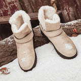 Bota Feminina Women Winter Boots ladies Ankle Boots For Women Winter Shoes women snow boots black botas mujer Plus Size 35-44