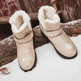 Bota Feminina Women Winter Boots ladies Ankle Boots For Women Winter Shoes women snow boots black botas mujer Plus Size 35-44