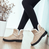 Bota Feminina Women Winter Boots ladies Ankle Boots For Women Winter Shoes women snow boots black botas mujer Plus Size 35-44