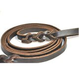 ssss  Braided Real Leather Dog Leash Walking Training Leads for German Shepherd 1.2cm width 150cm-300cm