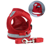 CAWAYI KENNEL High Quality Pet Harness + Leash Set Training Walking Leads For Small Dog harness collar perro szelki dla psa