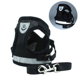 CAWAYI KENNEL High Quality Pet Harness + Leash Set Training Walking Leads For Small Dog harness collar perro szelki dla psa
