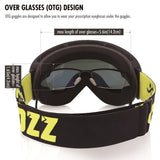 dasda  COPOZZ brand ski goggles double layers UV400 anti-fog big ski mask glasses skiing snow men women snowboard goggles GOG-201 Pro