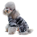 dasda  Camo Small Dog Clothes Winter Warm Dog Jumpsuit Soft Fleece Dog Coat Warm Cat Clothes Shih Tzu Yorkie Pet Clothing For Dog Cats