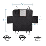 Car Seat Cover Dog Car Mat Waterproof Pet Dog Carrier Cars Rear Back Seat Mat Hammock Cushion Protector Oxford Transportin Perro