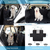 Car Seat Cover Dog Car Mat Waterproof Pet Dog Carrier Cars Rear Back Seat Mat Hammock Cushion Protector Oxford Transportin Perro