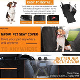 Car Seat Cover Dog Car Mat Waterproof Pet Dog Carrier Cars Rear Back Seat Mat Hammock Cushion Protector Oxford Transportin Perro