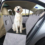Car Seat Covers Waterproof Dog Seat Cover Scratch Proof Detachable Cashmere Dog Hammock Nonslip Durable Pet Back Seat Covers