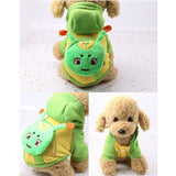 Cartoon Dog Hoodie With Pocket Warm Soft Winter Dog Clothes Chihuahua Yorkie Puppy Coat Clothing For Small Medium Dogs