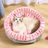 Cat Bed House Super Sofa Pet Cat Dog Bed Cushion Mat Small Dog Puppy Kennel Cats Nest Cave Sleeping Bag Winter Warm Cozy Beds