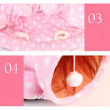 Cat Play toy Tunnel Funny Pet Tunnel Foldable Bulk Small Pet Toys Portable Rabbit Pet Tunnel Cat Beds House and Sleep with Ball