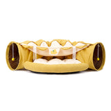 Cat Play toy Tunnel Funny Pet Tunnel Foldable Bulk Small Pet Toys Portable Rabbit Pet Tunnel Cat Beds House and Sleep with Ball