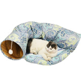 Cat Play toy Tunnel Funny Pet Tunnel Foldable Bulk Small Pet Toys Portable Rabbit Pet Tunnel Cat Beds House and Sleep with Ball