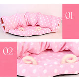 Cat Play toy Tunnel Funny Pet Tunnel Foldable Bulk Small Pet Toys Portable Rabbit Pet Tunnel Cat Beds House and Sleep with Ball