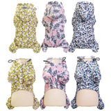 dasda  Chic Pet Dog Raincoat Waterproof Dog Coat Poncho Puppy Chihuahua Poodle Outfits Small Dog Clothes/Rain Coat Jacket