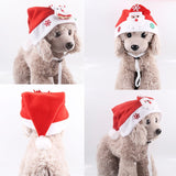 ssss  Christmas Dog Hat Soft Winter Dog Cat Hat Holiday Christmas Party Pet Cosplay Clothing Chihuahua Yorkie Hat For Dog Cats