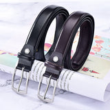 Classic Leather Belt For Men Luxury Business Male Cowhide Leather Belts 3.0 CM Casual Pin Buckle Belt For Men Dropshipping