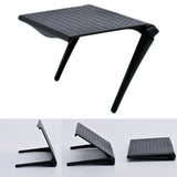 Computer Monitor Riser Desktop Stand ABS TV Rack Display Shelf Storage Desk Plastic Desk Organizer Desktop Home Office for Child