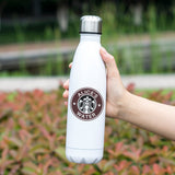 Cool Design Stainless Steel Thermos Insulated Stainless Steel Vacuum Bottle Custom Name Printing Gift