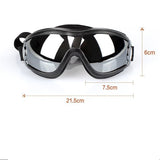 Cool Dog Sunglasses UV Protection Windproof Goggles Pet Eye Wear Medium Large Dog Swimming Skating Glasses Accessaries