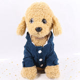 Corduroy Pet Winter Clothes Dog Clothes with Traction Rope Interface Small Dogs Big Dogs Jacket Chihuahua Hoodies Pet Products