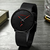 Crrju Watch Women And Men Watch Top Brand Luxury Famous Dress Fashion Watches Unisex Ultra Thin Wristwatch Relojes Para Hombre