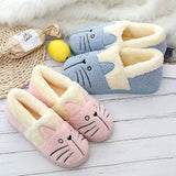 Cute Cat Warm Boots Women Family Christmas Cotton Winter Shoes Women boot Dropshipping