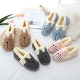 Cute Cat Warm Boots Women Family Christmas Cotton Winter Shoes Women boot Dropshipping