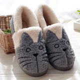 Cute Cat Warm Boots Women Family Christmas Cotton Winter Shoes Women boot Dropshipping