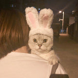 Cute Dog Cat Hairwear Pet Christmas Rabbit Ears Accessories Headdress Birthday Party Costume Headwear Cats Cap Hat