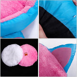 ssss  Cute Soft Fleece Detachable Teddy Small Dog Beds Pet Mat Small Dog Puppy Kennel House for Cats Sleeping Bag Bed
