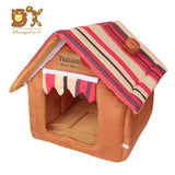 DannyKarl Fall Winter Pet Kennel Washable Cat kennel Teddy Chihuahua Deer Dog Wholesale Kennel Cat Pet Mat Type 2019 New Arrival