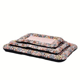 Dog Bed Mat Pet Cushion Mat Mattress Cotton Warm Sleeping Bed Golden Retriever Cage House Sofa For Small Medium Large Pet