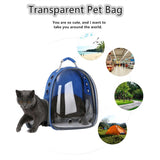 Dog Cat Transparent Space Capsule Breathable Shoulder Bag Pet Outside Travel Portable Carry Backpack Dogs Cat Carrying Cage