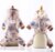 Dog Clothes Pajamas Fleece Jumpsuit Winter Dog Clothing Four Legs Warm Pet Clothing Outfit Small Dog Star Costume Apparel