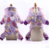 Dog Clothes Pajamas Fleece Jumpsuit Winter Dog Clothing Four Legs Warm Pet Clothing Outfit Small Dog Star Costume Apparel