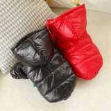 Dog Clothes Winter Warm Pet Dog Jacket Coat Clothing Hoodies Windproof Fashionable Coat For Small Medium Dogs Size XS-XL