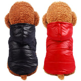 Dog Clothes Winter Warm Pet Dog Jacket Coat Clothing Hoodies Windproof Fashionable Coat For Small Medium Dogs Size XS-XL