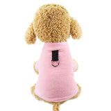 Dog Coats Jacket With Collar Hole Pet Clothing Winter Pet Puppy Dog Clothes For Small Medium Dogs Outfits Apparel