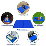 Dog Cooling Mat Pet Ice Pad Cat Dog Mattress Pet Cool Mat Bed Cat Cushion Summer Keep Cool Pet Gel Cooling Dog Mat For Dogs