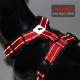 Dog Harness Vest No Pull Easy Control Reflective Dog Harness for Small Medium Dogs Soft Breathable Mesh Adjustable Pet Harness
