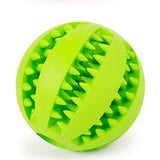 Dog Toys Interactive Natural Rubber Ball Cat Puppy Chew Toy Food Dispenser Ball Bite-Resistant Clean Teeth Pet Playing Ball5/7CM