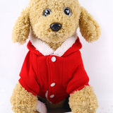 Dog Warm Accessories Clothes Pet Thickening Costume Small Dogs Jacket 4-legged Hooded Coat Puppy Winter Clothes Fashionable