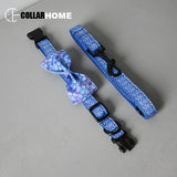 Dog collar with bow tie for small medium dog Mermaid Chihuahua pet collar traction rope cat puppy necklace straps leash