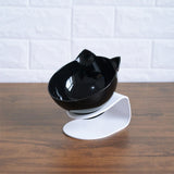 dasda  Dogs Feeders Bowls With Raised Stand Cats Double Bowl  Pet Food Water Bowls Cat Feeding Bowl Pet Supplies