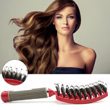 Dropshipping Hair Brush One-Step Hair dry brushVolumizer 3 In 1 Dryer Straightener Curler Styling Comb hot comb blow dryer brush