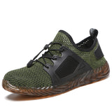 Dropshipping Indestructible Ryder Shoes Men And Women Steel Toe Air Safety Boots Puncture-Proof Work Sneakers Breathable Shoes